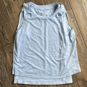 Athleta TENNIS double tank top size 12